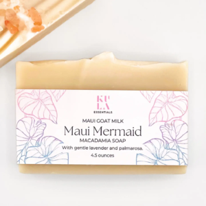 Hawaiian Maui Goat Milk Macadamia Soap - Maui Mermaid (4.5 oz)