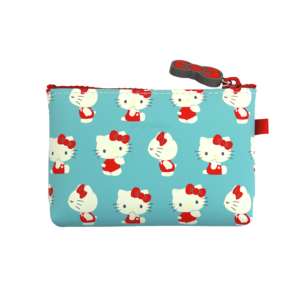 Hello Kitty Silicone Zipper Pouch (NUU-Small)