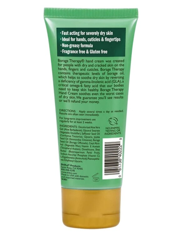 SHIKAI Borage Therapy Hand Cream - 2.5 fl. oz (73 ml) - Image 2