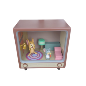 Tom & Jerry Firework Fun Figurine