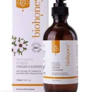Biohoney Manuka Honey Avocado and Rosehip Cream Cleanser (175 ml)