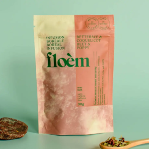 Floèm - Nordic Herbal Tea - Beet & Poppy (30g)
