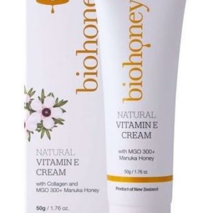 Biohoney Manuka Honey Natural Vitamin E Cream (50 g)