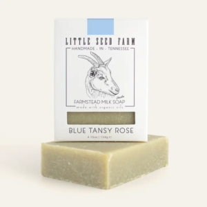 Little Seed Farm - Blue Tansy Rose Goat Milk Bar Soap (4.75 oz)