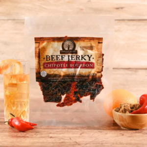 Mahogany Smoked Meats - Chipotle Bourbon Beef Jerky (4 oz)