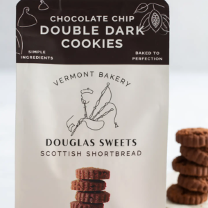 Douglas Sweets - Double Dark Chocolate Chip Scottish Shortbread Cookies (6 oz)
