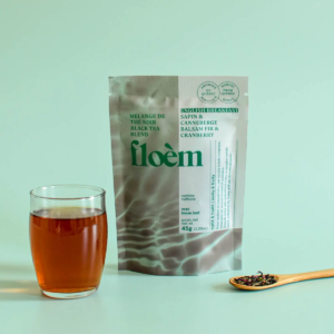 Floèm - Nordic Herbal Tea - English Breakfast Black Tea, Fir & Cranberry (45g)