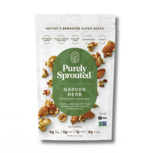 Purely Sprouted - Garden Herb Sprouted Snack Mix (4 oz)