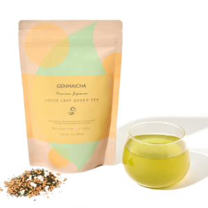 Genmai-Cha Premium Green Tea with Roasted Brown Rice (7oz)