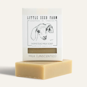 Little Seed Farm - Unscented Goat Milk Bar Soap (4.75 oz)