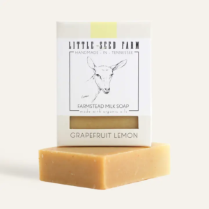 Little Seed Farm - Grapefruit Lemon Goat Milk Bar Soap (4.75 oz)