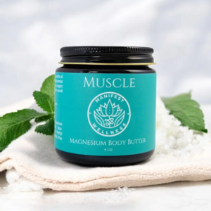 Manifest Wellness - Organic Magnesium Muscle Butter (4 oz)