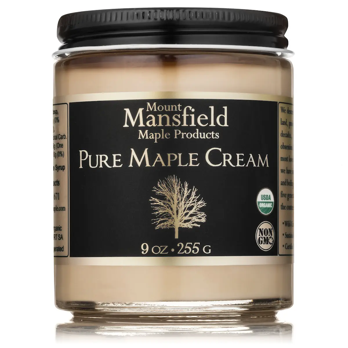 Mount Mansfield Maple - Pure Maple Cream (9 oz)