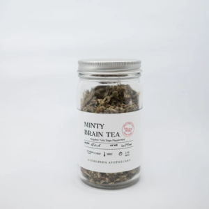 Evergreen Apothecary - Minty Brain Tea Loose Leaf (8 oz)