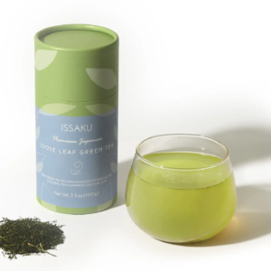 Issaku Premium Japanese Green Tea Loose Leaf (3.5 oz)