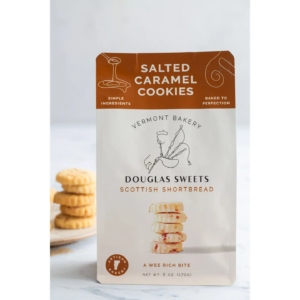 Douglas Sweets - Salted Caramel Scottish Shortbread Cookies (6 oz)