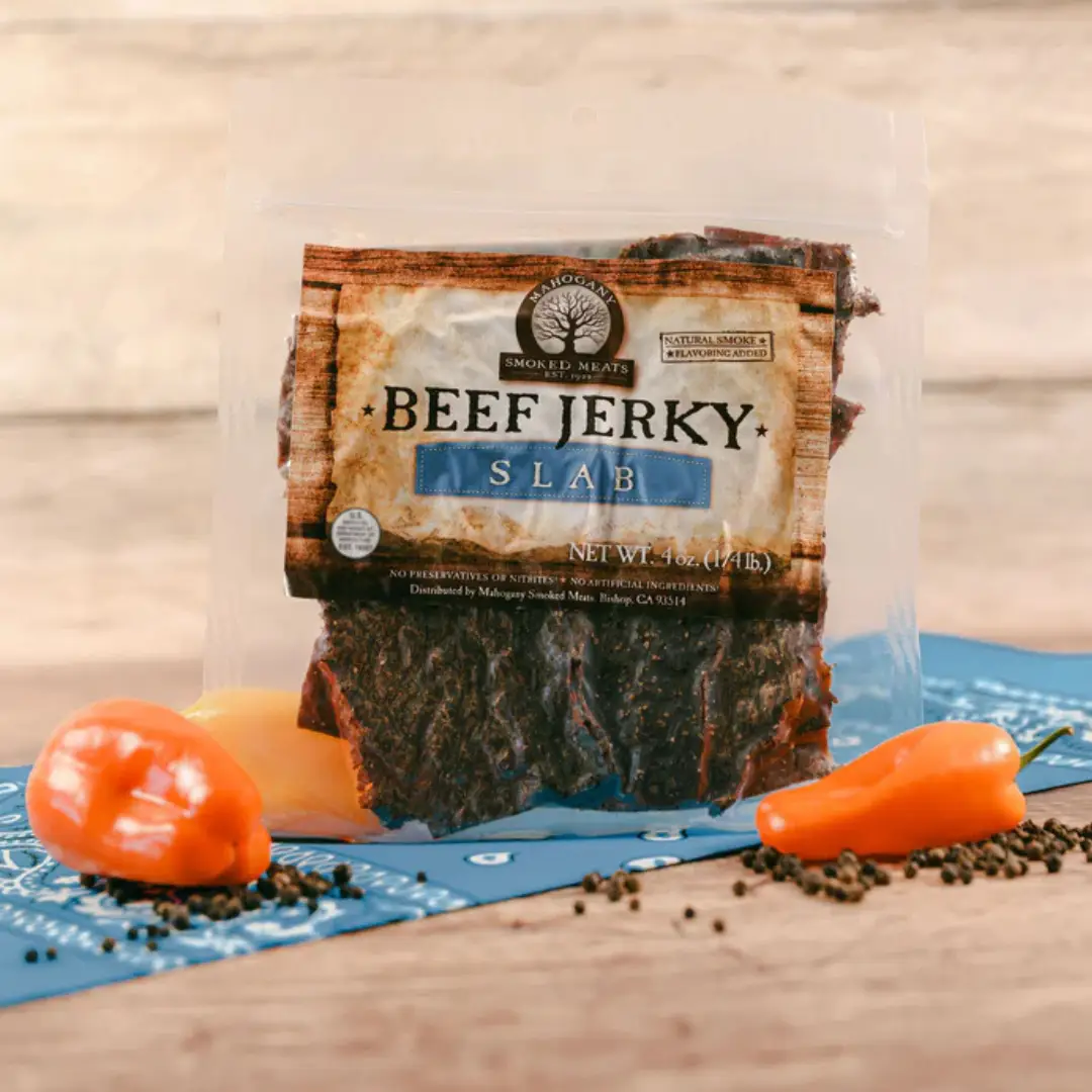 Mahogany Smoked Meats - Slab Beef Jerky (4 oz)
