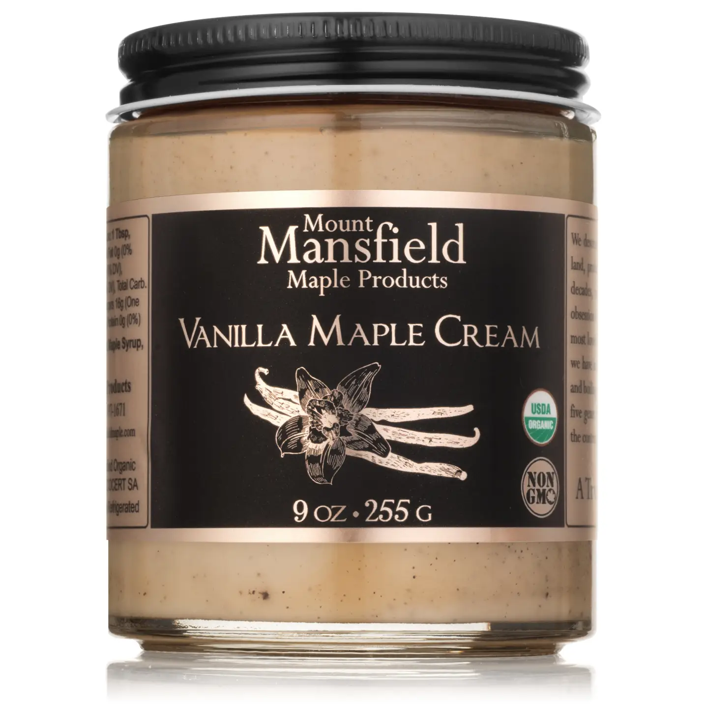 Mount Mansfield Maple - Vanilla Maple Cream (9 oz)
