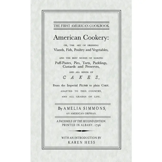 American Cookery