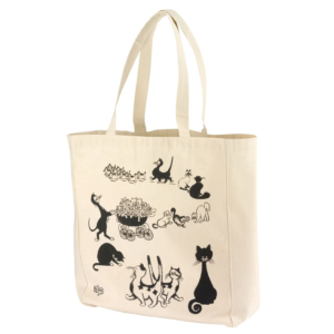 Dubout Multicats Tote Bag Ecru 40 x 36 x 16 cm