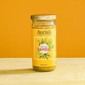 Auria's Lime Leaf Sambal Chili Paste 8oz