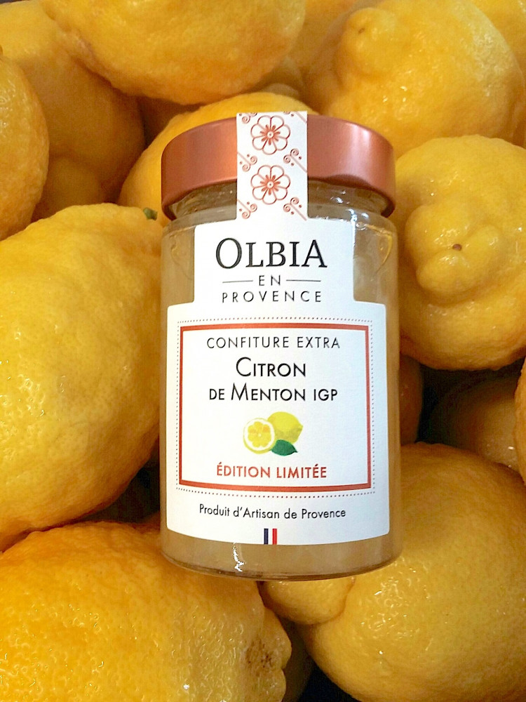 Olbia Lemon Jam from Menton (230 g)