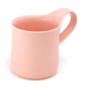 Pink Cafe Mug (10 oz)