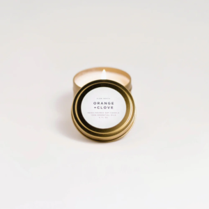 Slow North Candle - Orange + Clove (2 oz)