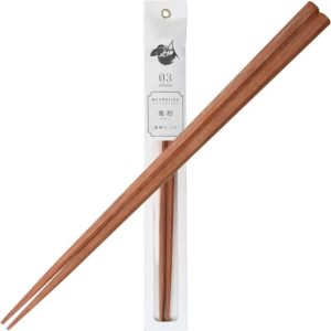 Tangerine Wood Natural Chopsticks