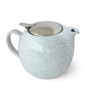 Crackle Lavender Ceramic Teapot (24 oz)