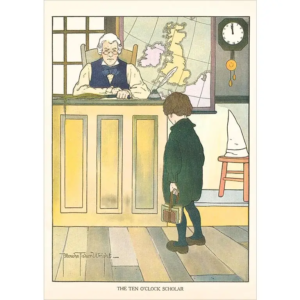 Postcard - Ten O'clock Scholar