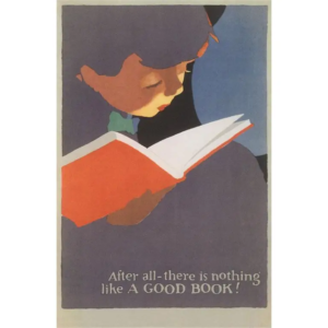 Postcard - Nothing Like A Good Book