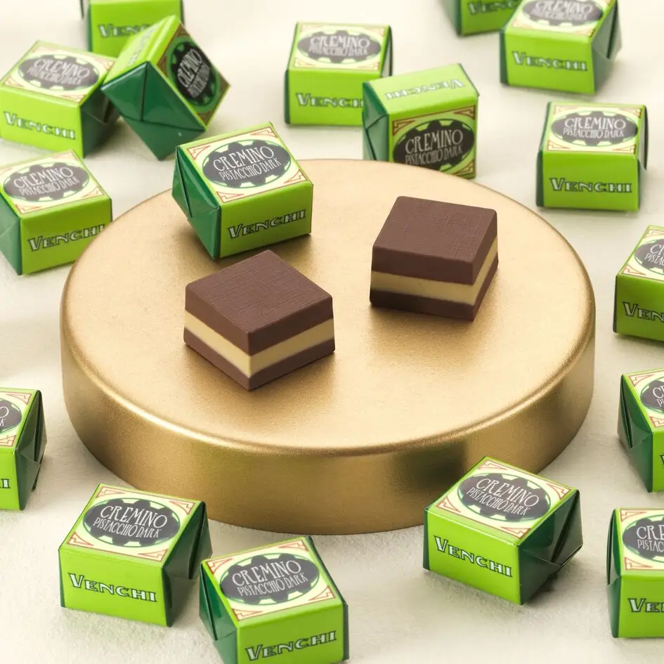 Venchi Cremino Pistachio Dark (10 pieces)