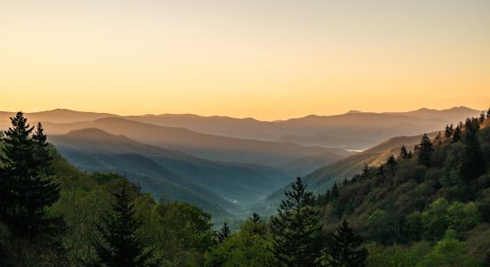 Sunrise Smokey Mountain